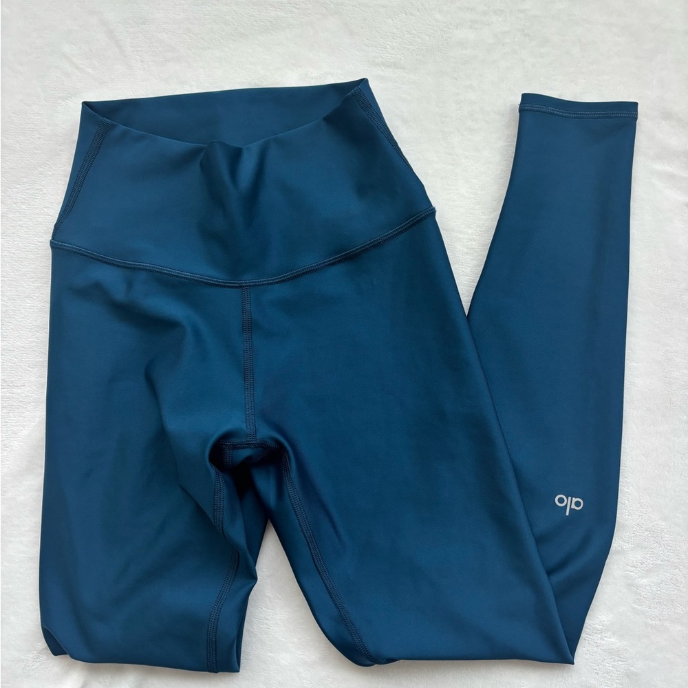 ALO Yoga Deep Blue High-Waist Leggings